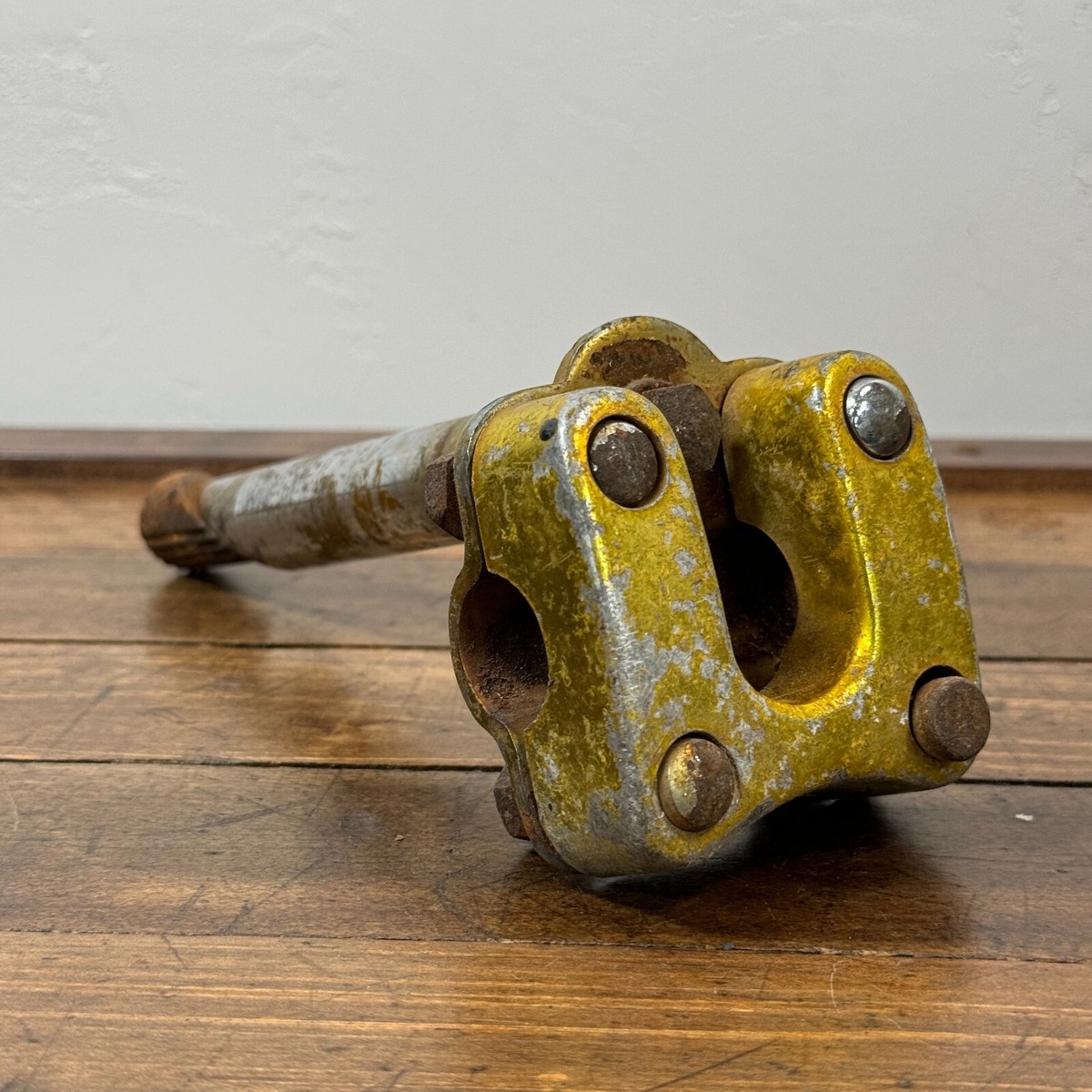 Old School BMX Stem 21.1 mm Race Bike 4 Bolt Gold OG 80s 70s Steel