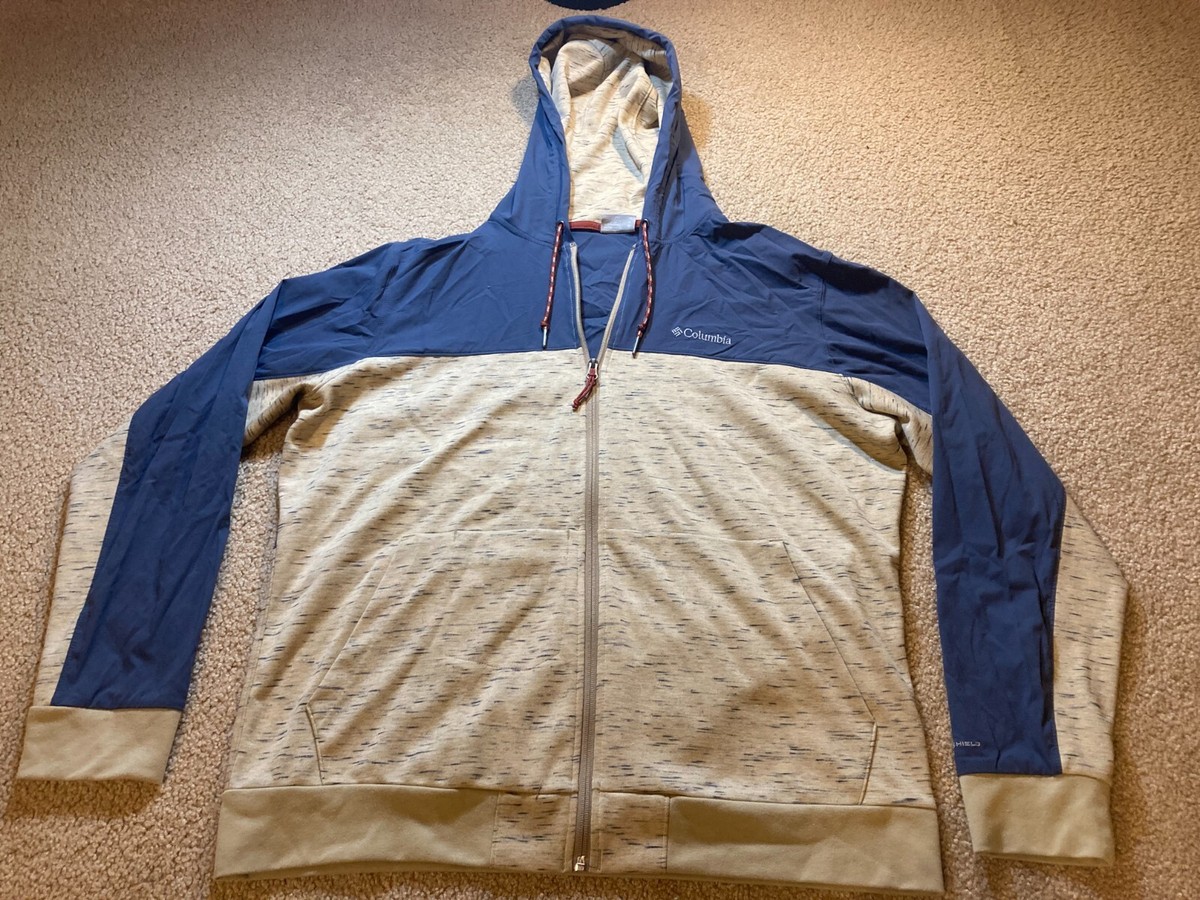 Columbia Omni-Shield Mens Size XL Jacket Full Zip Athletic
