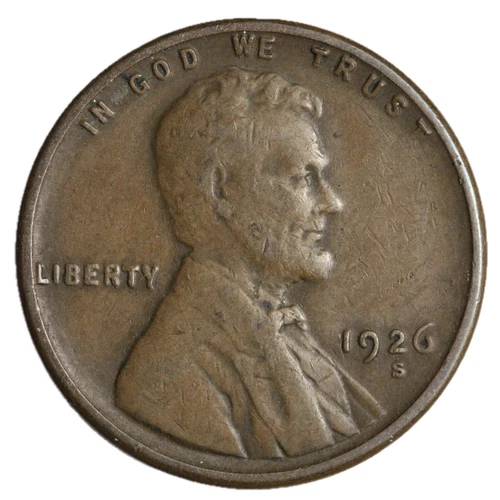 1926-S Lincoln Wheat Cent Penny Better Grade Complete Your Album!!