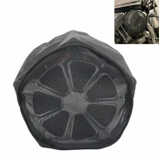 Air Filter Cleaner Dustproof Rain Sock Protective Cover For Harley Touring Black