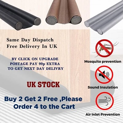SUL Draft Excluder for Doors Efficient Noise Blocker, Cold Air Stopper Energy Saver