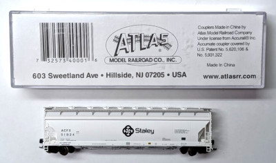 Atlas 40061 Staley ACFX 51924 Pressureaide Centerflow covered hopper | eBay