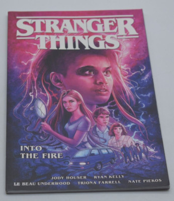 Stranger Things: Into the Fire (Graphic Novel) PAPERBACK 2020 by Jody Houser YES