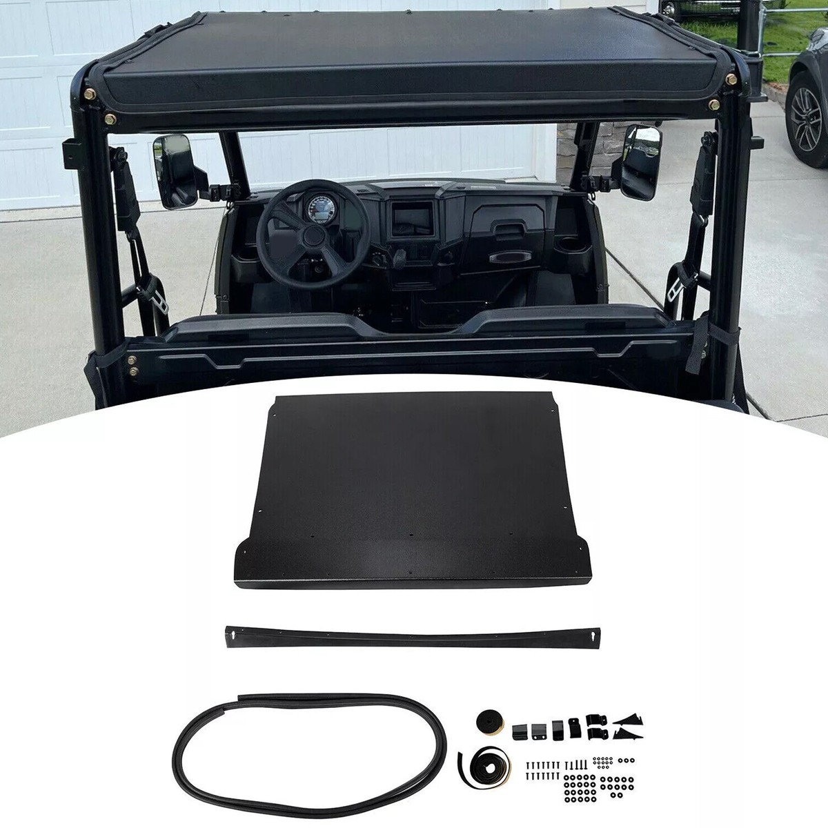 For 15-23 Polaris Ranger Mid Size EV ETX 500 570 Hard Top Roof Pro