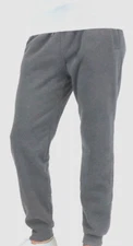 $59 Galaxy By Harvic Men's Gray Stretch Drawstring Waist Jogger Sweatpants M