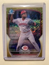 2023 Bowman Chrome CAM COLLIER Gold Shimmer /50 CIN REDS #BCP-239 MLB