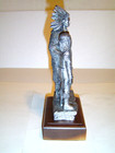 RICKER PEWTER Native American Chief Son What's Left for My Children Ltd Ed MINT — photo 2