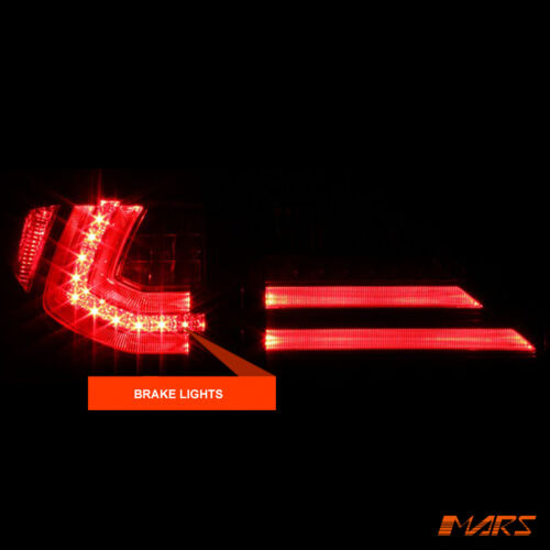 Red 3D LED Tail light & Sequential Indicators for Lexus RX270 RX350 RH450H 09-15 - Bild 3 von 11