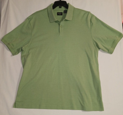 Hathaway cool max Man's short sleeve green shirt XXL