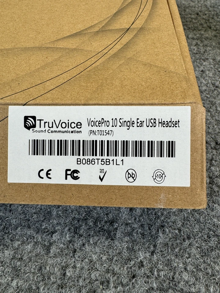 TruVoice VoicePro 10 Single Ear USB Headset Volume Controller LED Indicator - Image 4 of 4