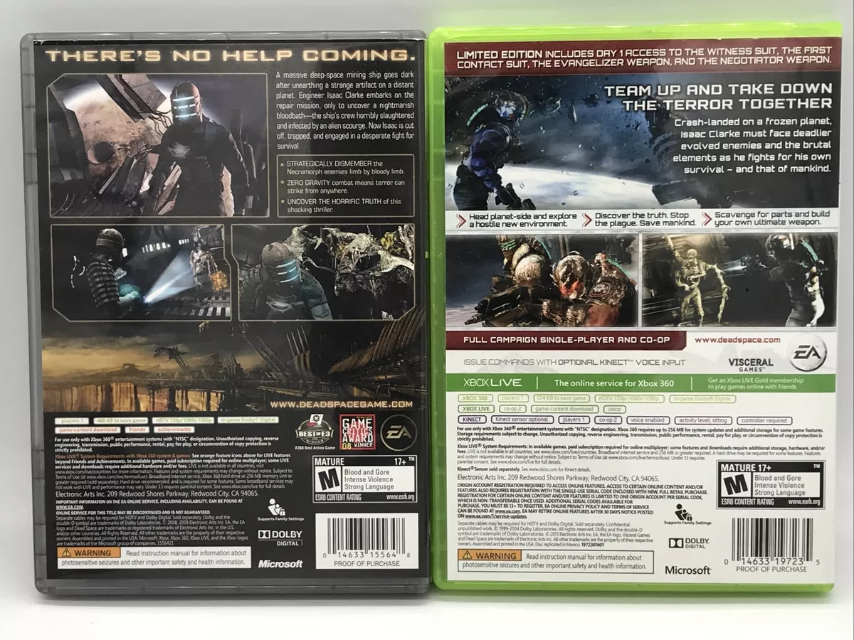 Dead Space 2 3 PS3 XBOX 360 Premium POSTER MADE IN USA - DPS002