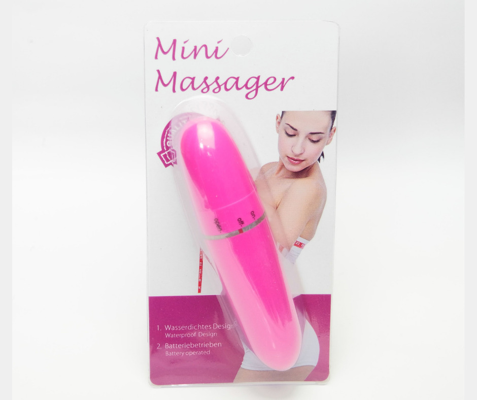 pink Mini-Massagegerät Stick Augen Gesicht Portable vibrator Vibration Relax 