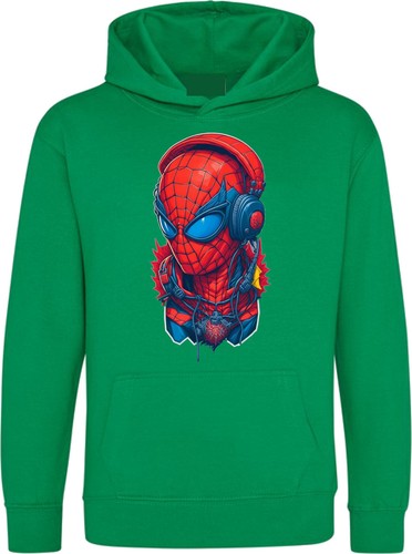 Spider-man Hoodie, Superhero Jumper, Spider-man Graphic Top, Unisex Hood Top - Picture 20 of 25