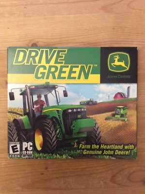 John Deere: Drive Green (PC, 2008) ''New & Factory sealed'' 