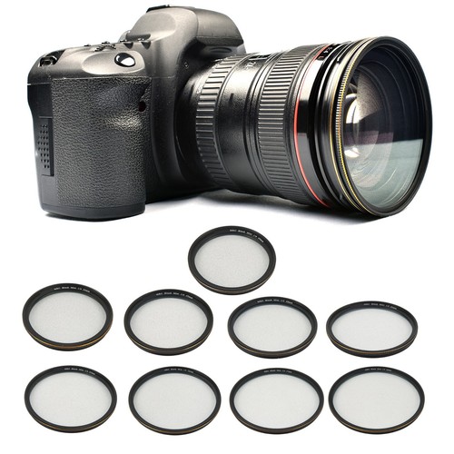 Lightdow Black Diffusion 1/4 Filter Mist Cinematic Effect Soft Focus Filter ECM - Picture 12 of 30