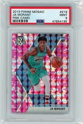 2019 Panini Mosaic #219 Ja Morant Pink Camo Rookie PSA 9 | eBay 2019 Panini Mosaic #219 Ja Morant Pink Camo Rookie PSA 9 | eBay