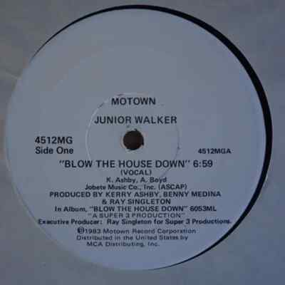 Junior Walker Blow The House Down Vinyl Single 12inch Motown