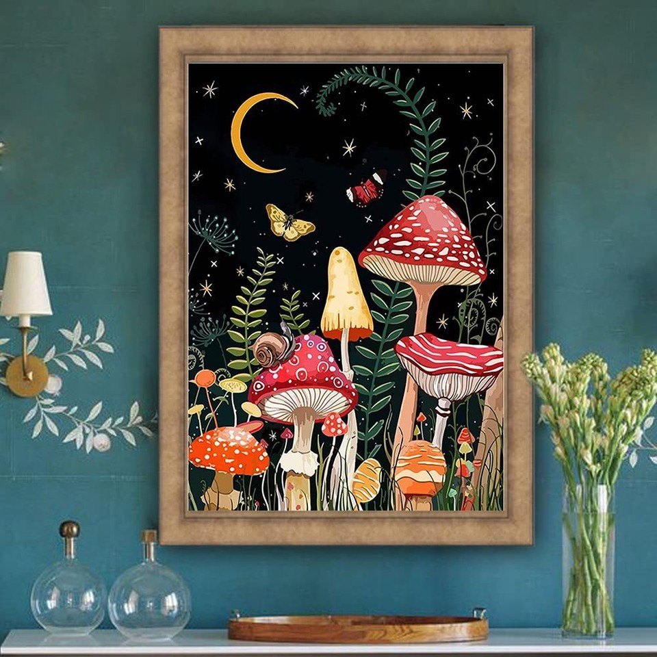 Paint by Number for Adults, DIY Painting by Numbers Kits for Beginner