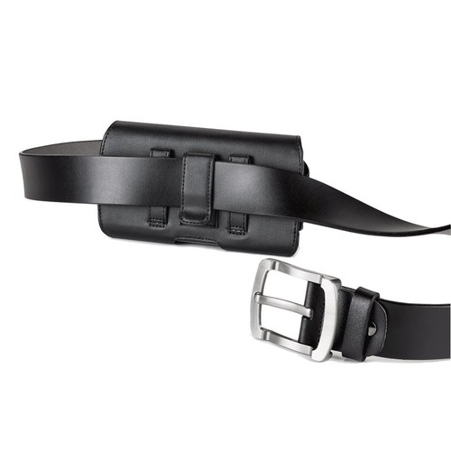 AGOZ Premium Leather Belt Clip Magnetic Closure Pouch Case Cover for CAT Phones - Photo 4 sur 6