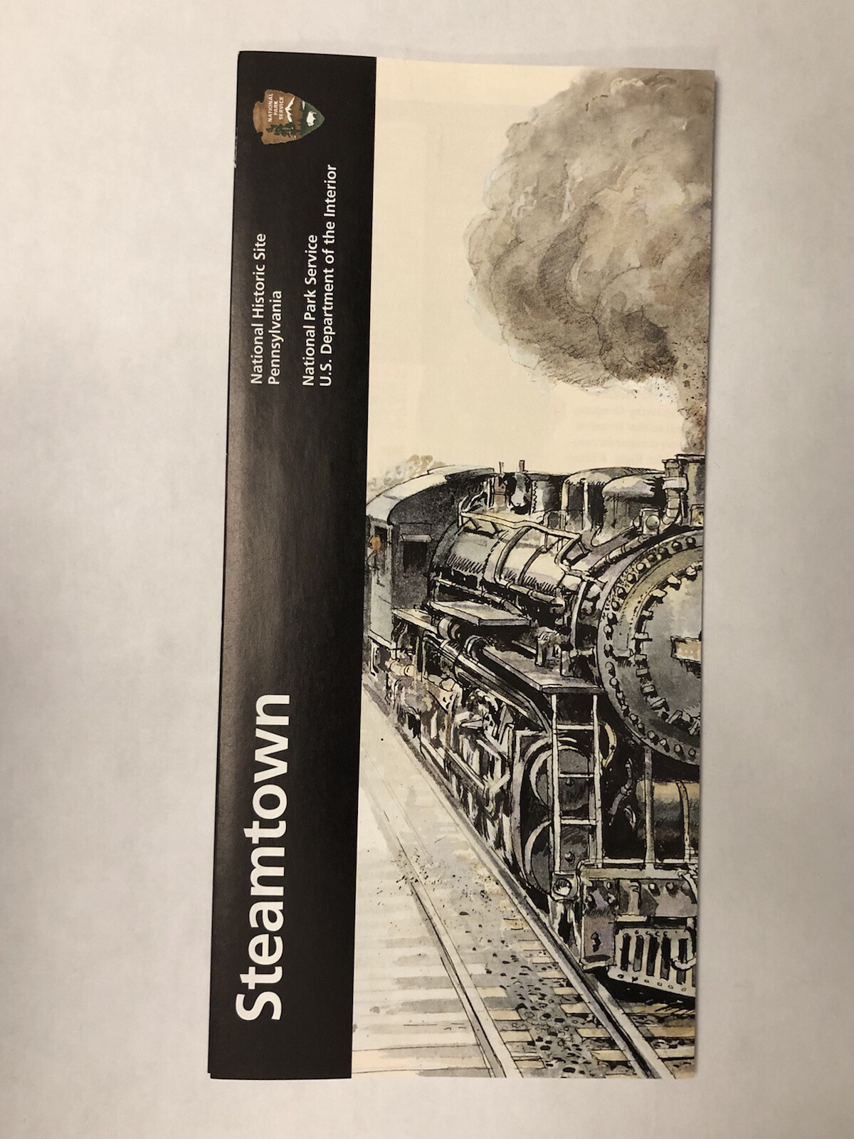 Steamtown National Historic Site Park Unigrid Brochure Map GPO 2019 ...