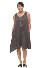 Tulip Clothing Tulip Blaine Womens Dress in Wallace Stripe