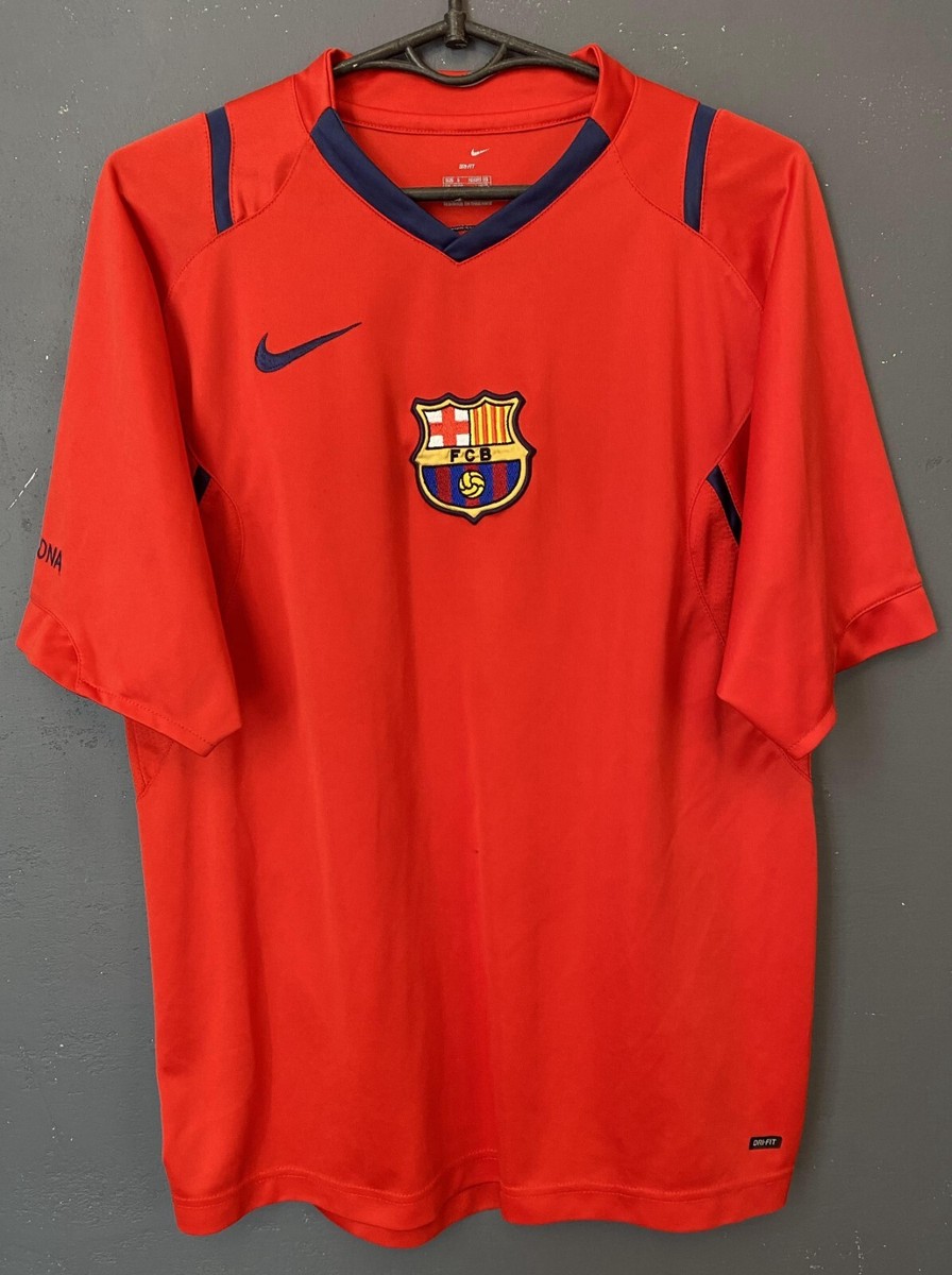 Nike FC Barcelona プラクティスシャツ Sサイズ FC Barcelona Strike Men's Nike Dri-FIT Soccer Short-Sleeve