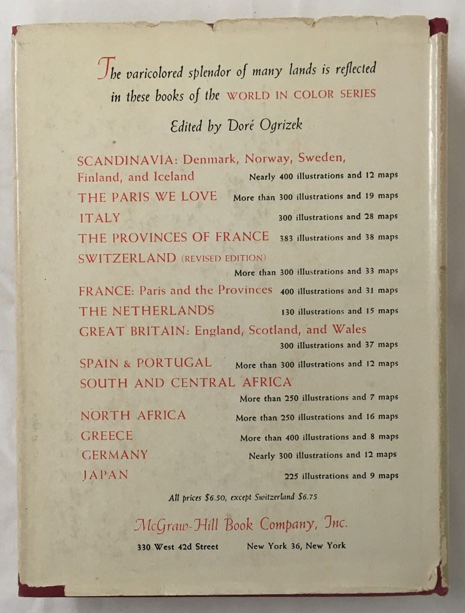The World In Color: Spain And Portugal By Dore Ogrizek - 1953