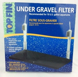 top fin undergravel filter
