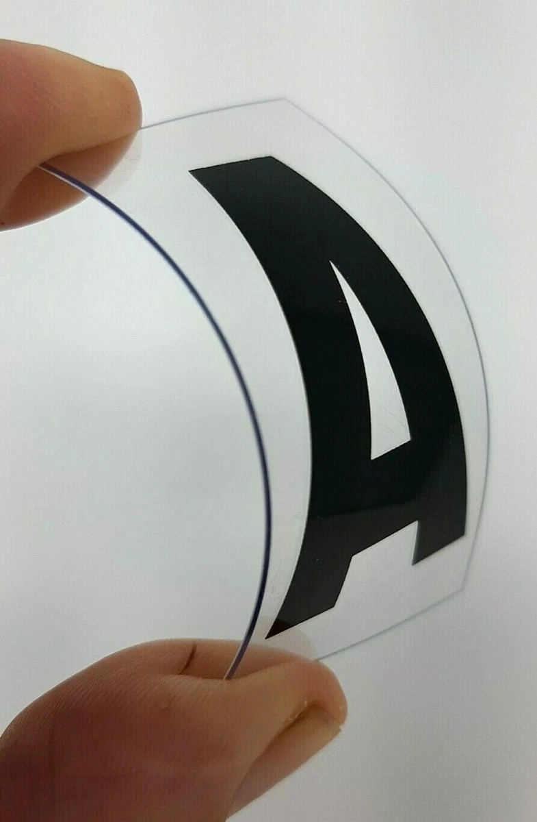 Small Lightbox Plastic Alphabet Black Letters only for Changeable Light Box Sign