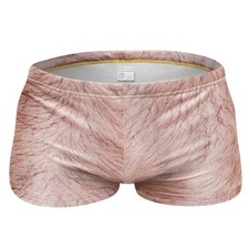 Men's Casual Breathable Swim Trunks Printed Swimwear Surf Swimsuit Bathing Suits