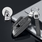 PC Car Remote Key Fob Case Fob Cover For BMW 1 2 5 7 Series X1 X3 X5 X6 Black