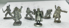 6 Pack Branded Pewter Miniatures 1984 TSR, RalPartha, Grenadier More D D As-Is
