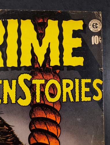 CRIME SUSPENSTORIES #20 3.0 OFF-WHITE EC COMICS 1954 - Picture 4 of 13
