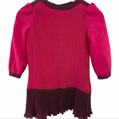 ted baker pink pleated dress Ted baker pink pleated