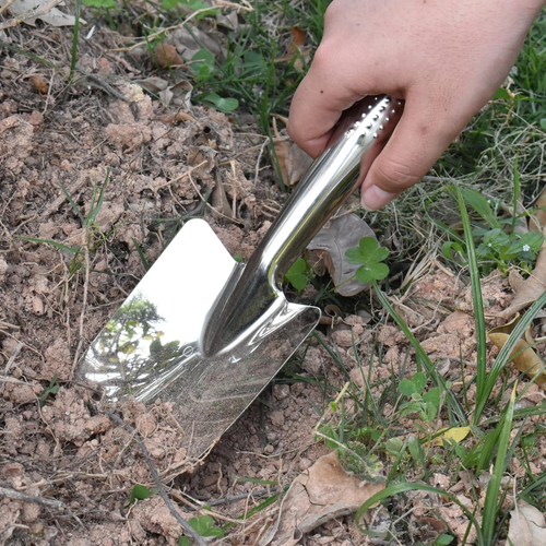 Garden Trowel Hand Shovel for Gardening, Mini Hand Trowel Garden Tool, Stainless - Picture 5 of 12