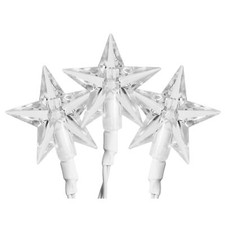 ProductWorks 300 LED-Star String Light Curtain, Warm White, 6.5ft x 10ft
