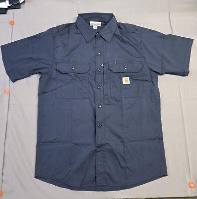 #ad #ad Carhartt Men#x27;s Short Sleeve Button Down Work Shirt $24.69