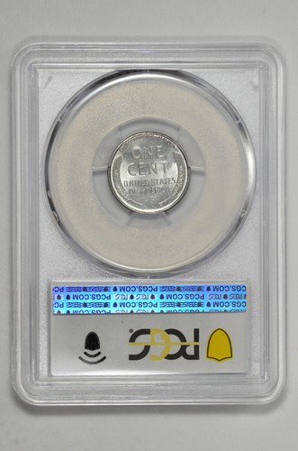 1943 1c Lincoln Steel Wheat Cent PCGS AU 58 - Picture 2 of 3