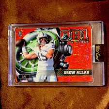 Wild Card 2026 QB1 On The Clock Rookie #OCW-RD-DA Drew Allar /7 Football