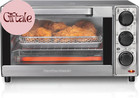 Sure-Crisp Air Fryer Toaster Oven Combo, Fits 9” Pizza, 4 Slice Capacity, Powerf
