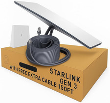 Starlink Gen 3 Standard Satellite Internet Kit   Dish with Wi-Fi 6 Router  Extr