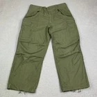 Vintage 1967 M-65 Military US Army Vietnam War Men’s Field Trousers Medium Short