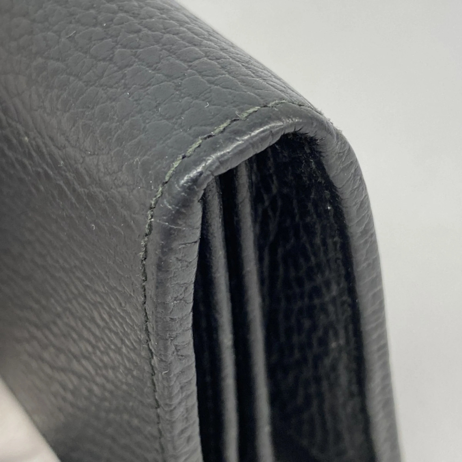 Gucci GG Marmont Long Wallet 456116 Leather Black Women's GZl1fci1 thumbnail 7