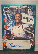 2025 Topps Chrome McDonald's #BI-DAL Darriana Alexander Billboard Ink #/99 Green