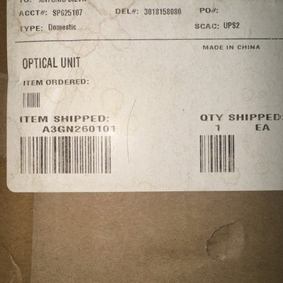    Konica Minolta optical unit A3GN260101