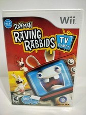 Rayman Raving Rabbids TV Party - Nintendo Wii CIB