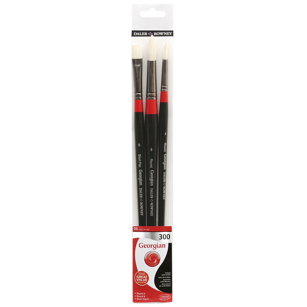 Daler-Rowney : Georgian Oil Brush : Wallet Set : 300