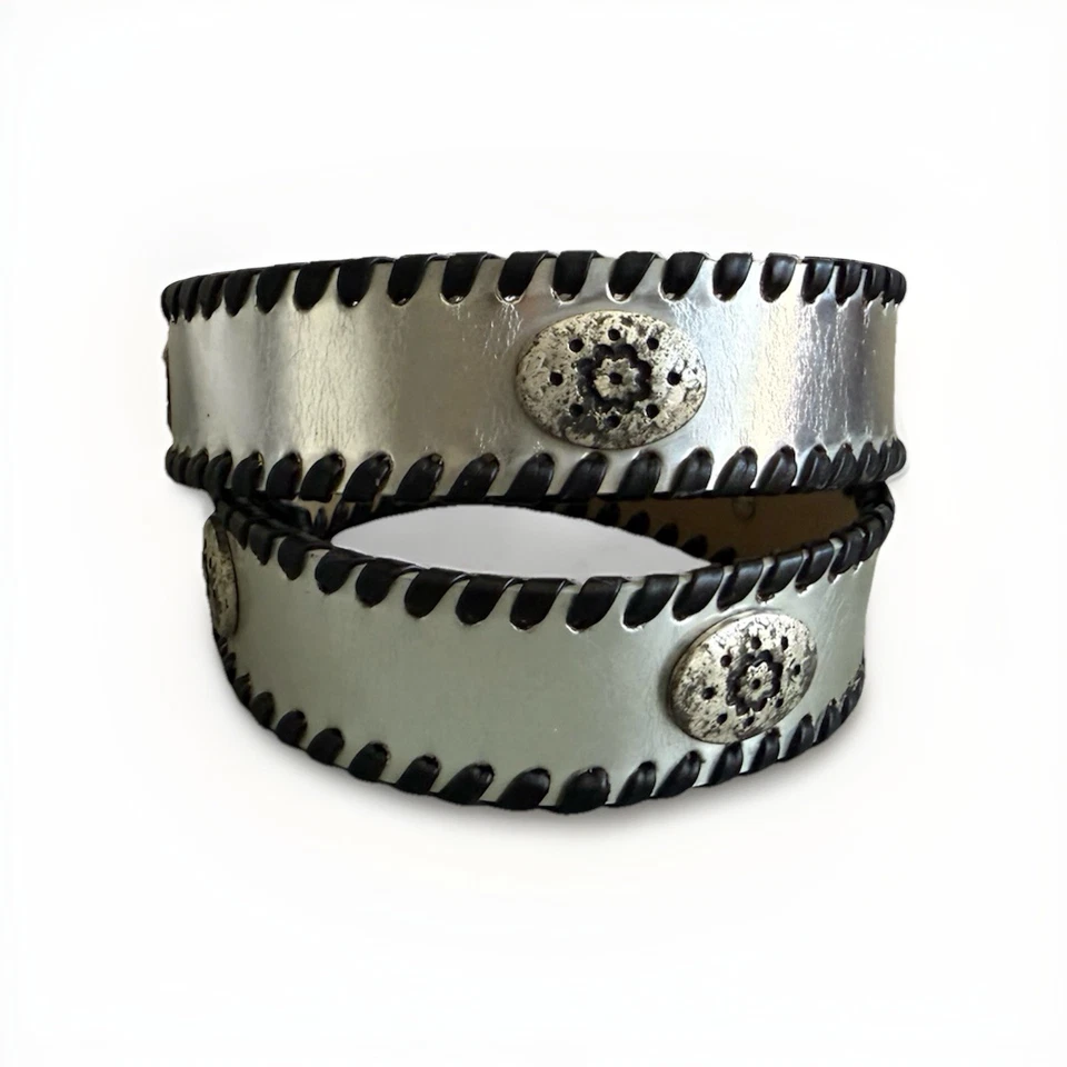 CINTURA DONNA  ARTIGIANALE ARGENTO - Immagine 3 di 4