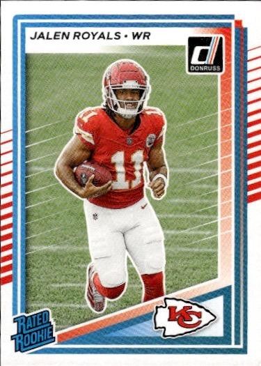 2025 Donruss #321 Jalen Royals