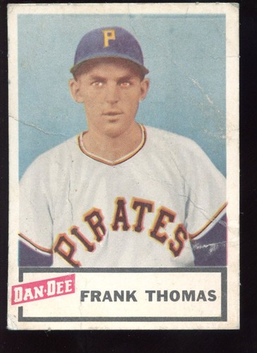 Frank Thomas 1954 Dan Dee Potato Chips card